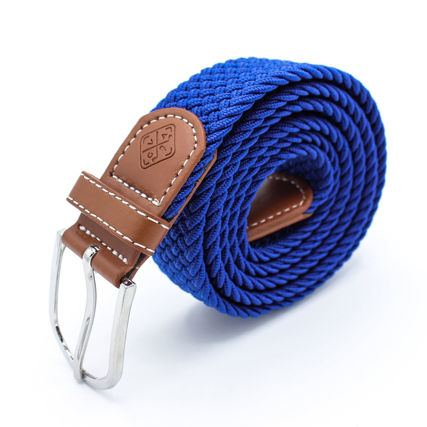 Braided Elastic Golf Belt - Signature Series (Admiral Blue)