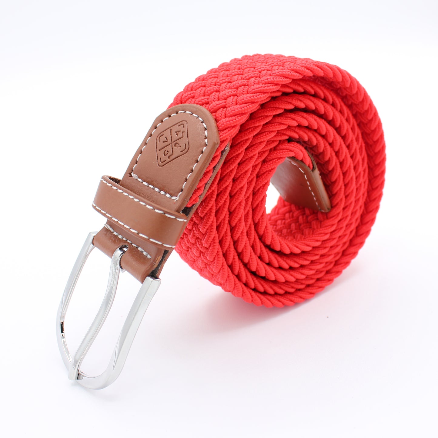 Braided Elastic Golf Belt - Signature Series (Burnt Orange)