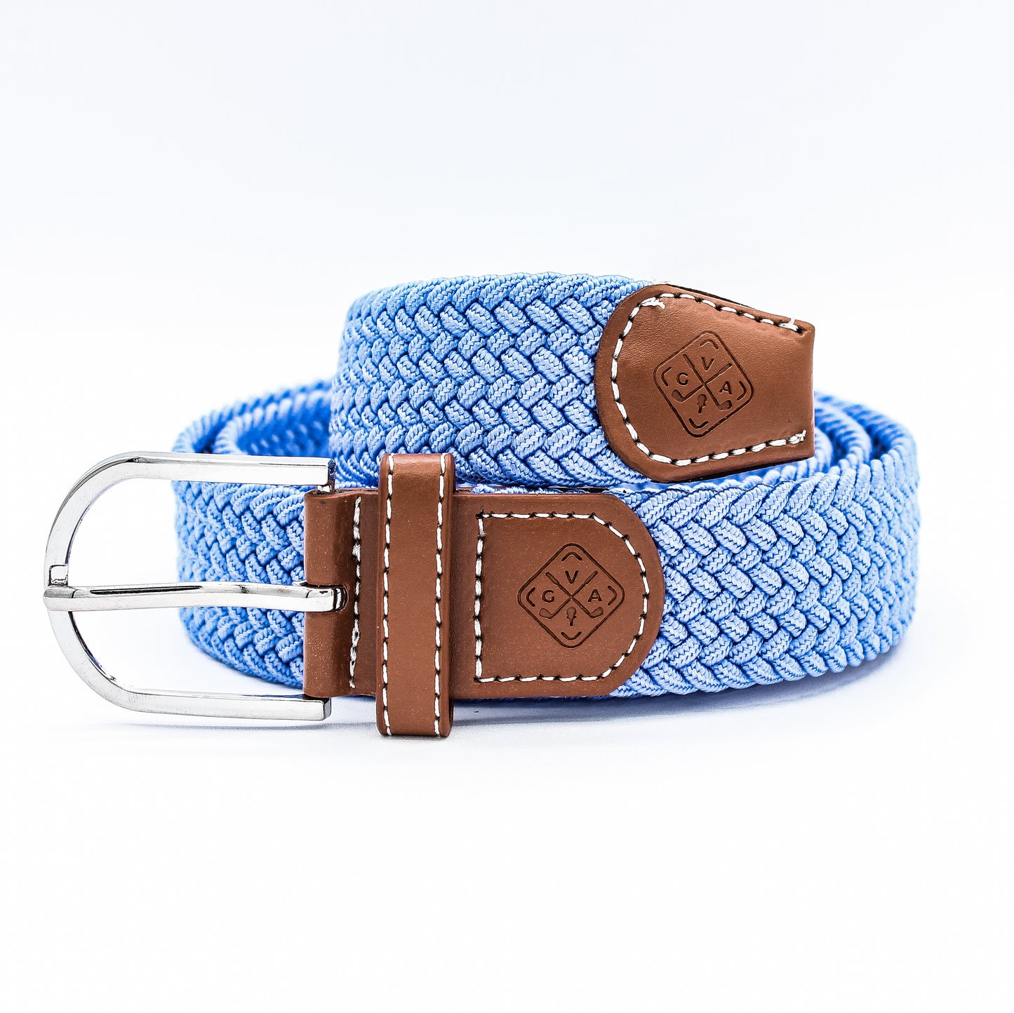 Braided Elastic Golf Belt - Signature Series (Cobalt Blue)